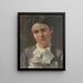 Tête de femme - Peter Bücken — quadro incorniciato alla parete