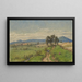Vista di Unterliederbach - Peter Becker — quadro incorniciato alla parete