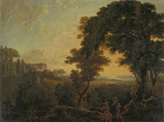 Peter Birmann - Hilly Landscape with Castle.webp