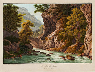 Le Pont de Penne - Peter Birmann — vista dell’opera