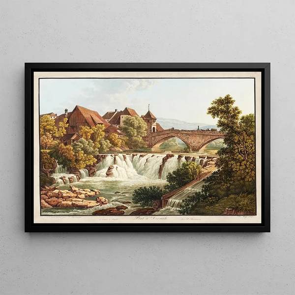 Pont Dornach - Peter Birmann — quadro incorniciato alla parete