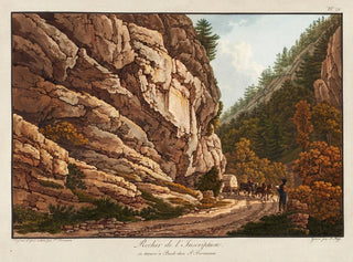 Rocher de l'Inscription - Peter Birmann — vista dell’opera