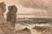 Paesaggio marino con scogli, Lizard, Cornovaglia - Peter DeWint — vista dell’opera