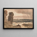 Paesaggio marino con scogli, Lizard, Cornovaglia - Peter DeWint — quadro incorniciato alla parete