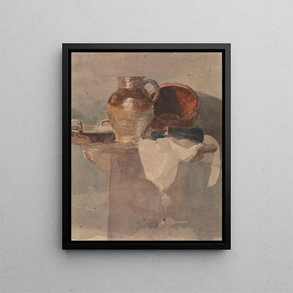 Peter DeWint - Still Life with a Jug and Copper Pan.webp