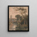 Le Vieux Pont - Peter De Wint — quadro incorniciato alla parete