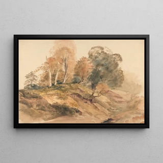 Peter DeWint - Trees on a Bank.webp