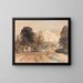 Paesaggio - Peter De Wint — quadro incorniciato alla parete