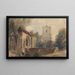Abbazia di Waltham Essex - Peter De Wint — quadro incorniciato alla parete