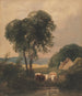 Paesaggio gallese con bestiame - Peter De Wint — vista dell’opera