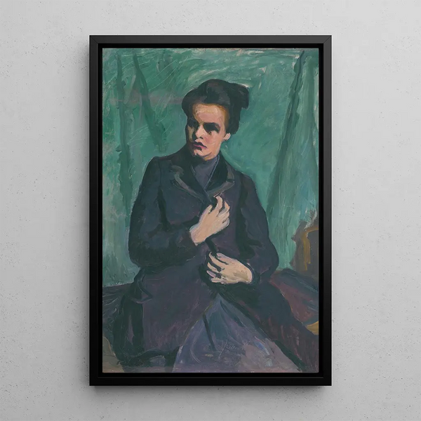Étude pour un portrait - Peter Dobrović — quadro incorniciato alla parete