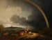 Paesaggio con arcobaleno - Peter Francis Bourgeois — vista dell’opera
