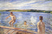 Garçons se baignant - Peter Hansen — vista dell’opera