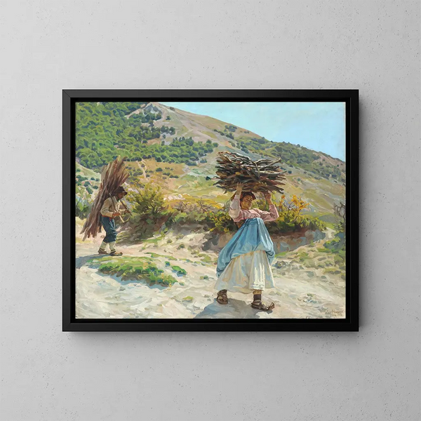 Collectionneurs de brûleurs italiens - Peter Hansen — quadro incorniciato alla parete