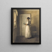 Giovane donna con un vassoio - Peter Ilsted — quadro incorniciato alla parete
