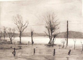 Peter Ilsted - Vinterlandskab ved Tyreholm.webp