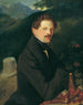 Ritratto di un uomo in un paesaggio - Peter Johann Nepomuk Geiger — vista dell’opera