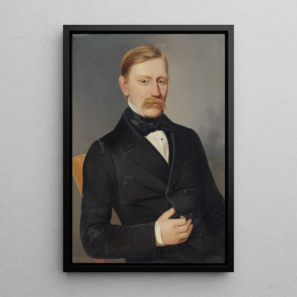 Portrait d'August Horislav Krmry - Peter Michal Bohúň — quadro incorniciato alla parete