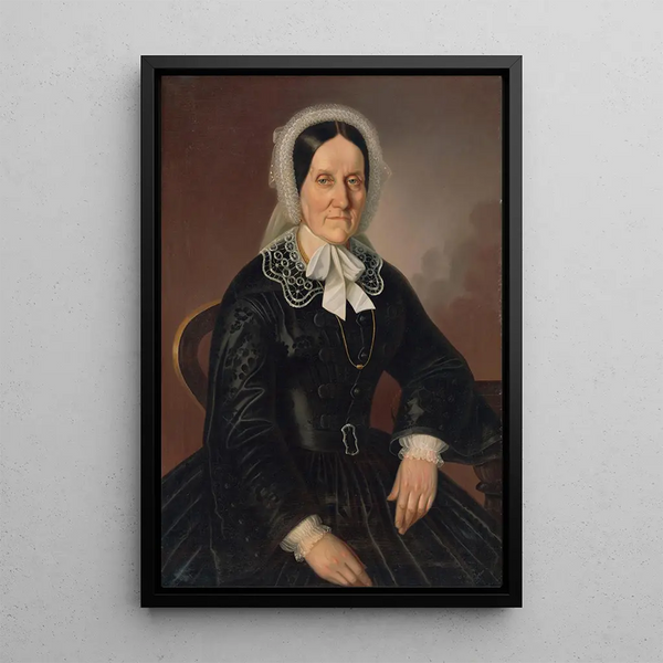 Portrait de Mme Kornlia Schulzov - Peter Michal Bohúň — quadro incorniciato alla parete