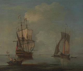 Un soir calme - Peter Monamy — vista dell’opera