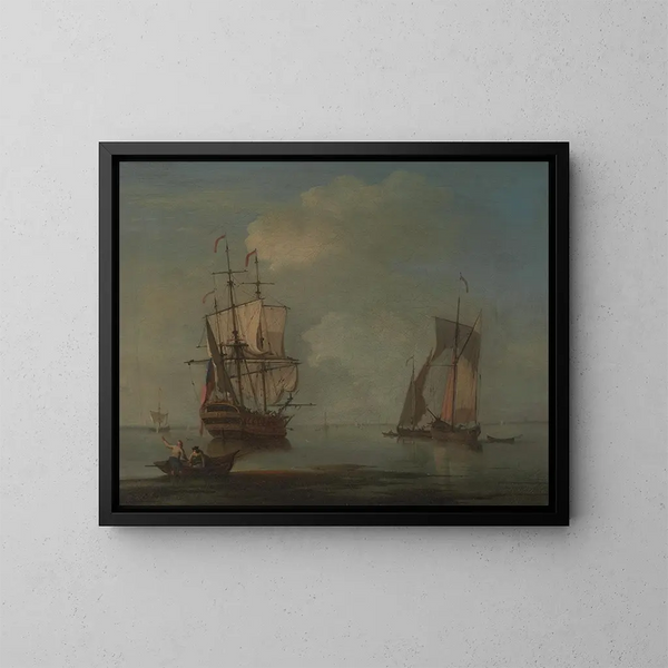Un soir calme - Peter Monamy — quadro incorniciato alla parete