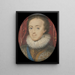 di Carlo I allora principe di Galles - Peter Oliver — quadro incorniciato alla parete