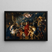 L'Adorazione dei Magi - Peter Paul Rubens — quadro incorniciato alla parete