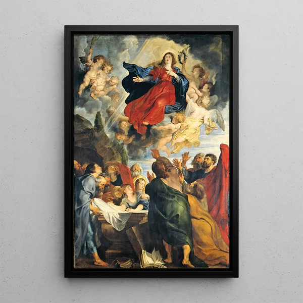 Assomption de Marie - Peter Paul Rubens — quadro incorniciato alla parete