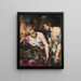 Atalante e Méléagre - Peter Paul Rubens — quadro incorniciato alla parete