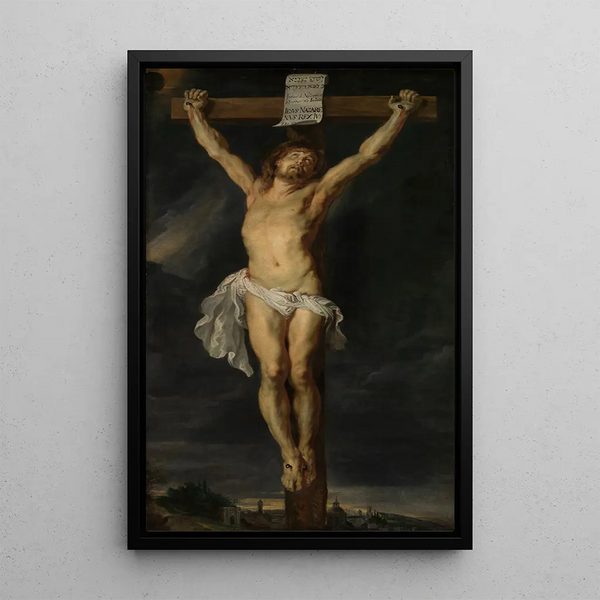 Christ en croix - Peter Paul Rubens — quadro incorniciato alla parete