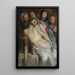 Christ sur la paille - Peter Paul Rubens — quadro incorniciato alla parete