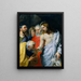 La charge du Christ à Pierre - Peter Paul Rubens — quadro incorniciato alla parete