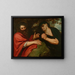 Democrito e Eraclito - Peter Paul Rubens — quadro incorniciato alla parete