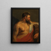 Torso dell'uomo - Peter Paul Rubens — quadro incorniciato alla parete