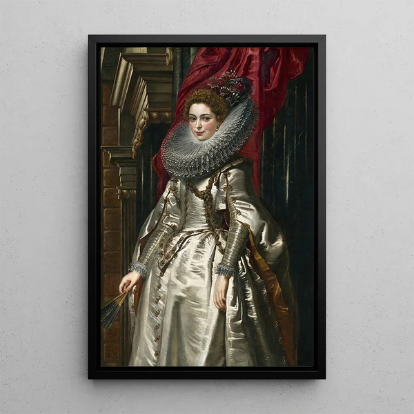 Marchesa Brigida Spinola Doria - Peter Paul Rubens — quadro incorniciato alla parete