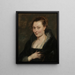 Ritratto di Isabella Brant - Peter Paul Rubens — quadro incorniciato alla parete