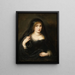 Ritratto di una donna Probabilmente Susanna Lunden Susanna Fourment 1599-1628 - Peter Paul Rubens — quadro incorniciato alla parete