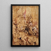 La montée au Calvaire Le portement de croix - Peter Paul Rubens — quadro incorniciato alla parete