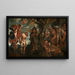 Il Battesimo di Cristo - Peter Paul Rubens — quadro incorniciato alla parete