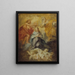 Il coronamento della Vergine - Peter Paul Rubens — quadro incorniciato alla parete