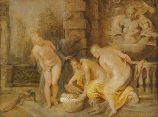 La scoperta del bambino Érichthonios da parte delle ragazze di Cécrops - Peter Paul Rubens — vista dell’opera