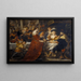 Le Festin d'Hérode, Salomé apportant la tête di San Giovanni Battista su un vassoio - Peter Paul Rubens — quadro incorniciato alla parete