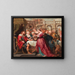 Il banchetto di Erode - Peter Paul Rubens — quadro incorniciato alla parete