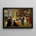 Il Giardino dell'Amore - Peter Paul Rubens — quadro incorniciato alla parete