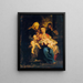 La Sainte Famille avec sainte Élisabeth et saint Jean - Peter Paul Rubens — quadro incorniciato alla parete