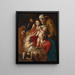 La Sainte Famille avec sainte Élisabeth, saint Jean et une colombe - Peter Paul Rubens — quadro incorniciato alla parete