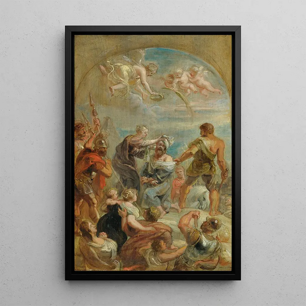 Le Martyre de Saint Paul - Peter Paul Rubens — quadro incorniciato alla parete