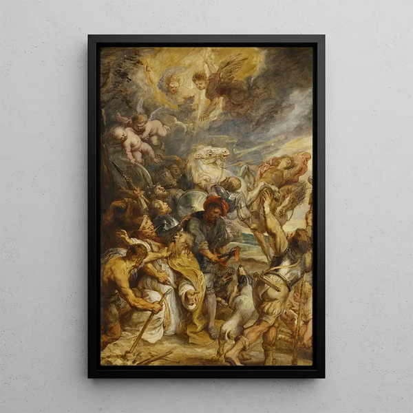 Le Martyre de Saint Livinus - Peter Paul Rubens — quadro incorniciato alla parete