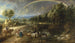Il paesaggio dell'arcobaleno - Peter Paul Rubens — vista dell’opera