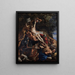 L'Érection de la Croix - Peter Paul Rubens — quadro incorniciato alla parete